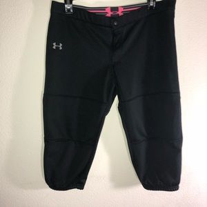 UNDEr Armour Black YXL crop pants joggers